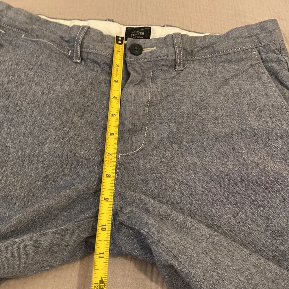 J. Crew Men’s Slim-Fit Chino Pant in Stretch Chambray Size W 31 L32. Style L0716